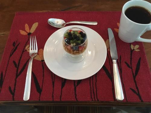 B&Bの敷地内または近くでの食事または食べ物