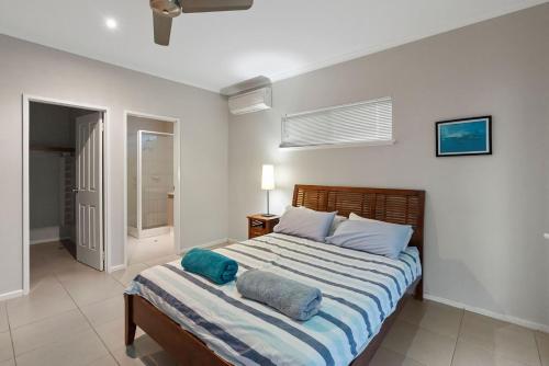 Ένα ή περισσότερα κρεβάτια σε δωμάτιο στο 3 Kestrel Place