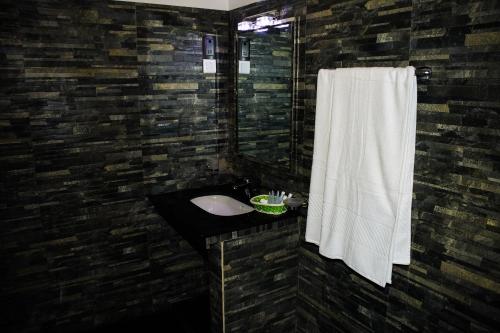 Koupelna v ubytování Rawan Face Hotel Ella