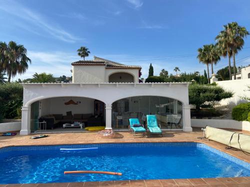 Jávea Villa entière piscine et cuisine d'été à pinosol