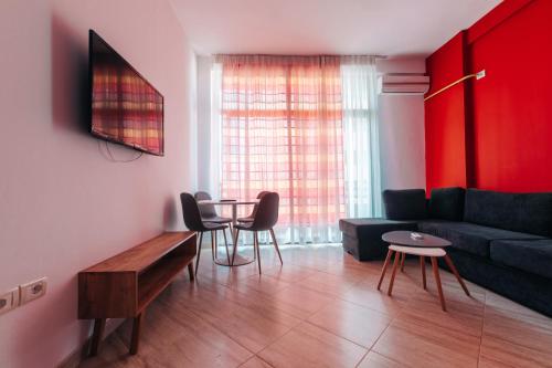Posezení v ubytování Arc Hotel Tirana