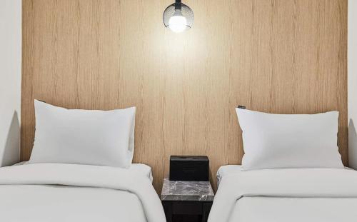 Cama o camas de una habitación en Hotel WO Yongsan Station