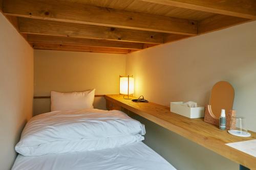 Cama o camas de una habitación en SOIL Setoda