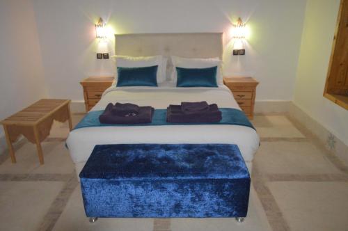 Katil atau katil-katil dalam bilik di Kasr Tin Hinane