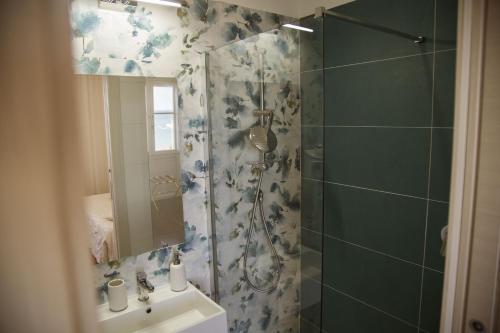 Koupelna v ubytování B&B L'ORIZZONTE