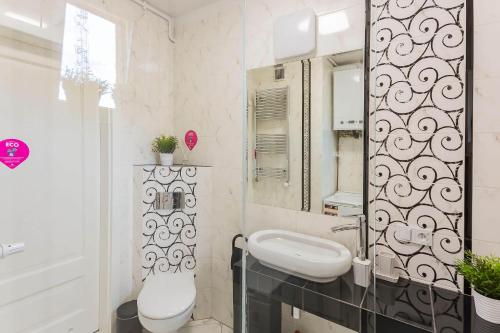 Kúpeľňa v ubytovaní VacationClub – Kapitańska 10 Apartament 3