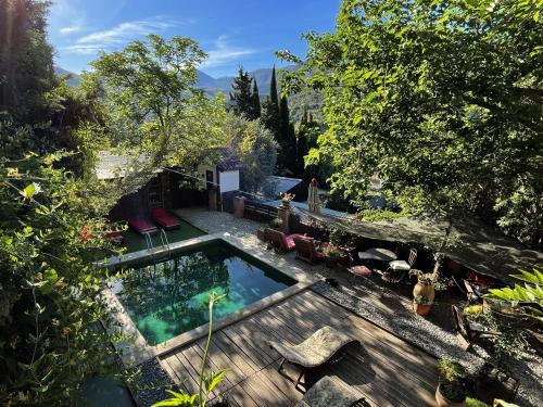 A view of the pool at Fundalucia or nearby