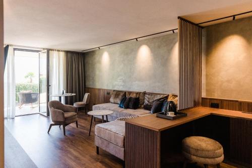 Posezení v ubytování Hotel Paradies