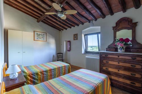 Postel nebo postele na pokoji v ubytování Agriturismo Il Torriano