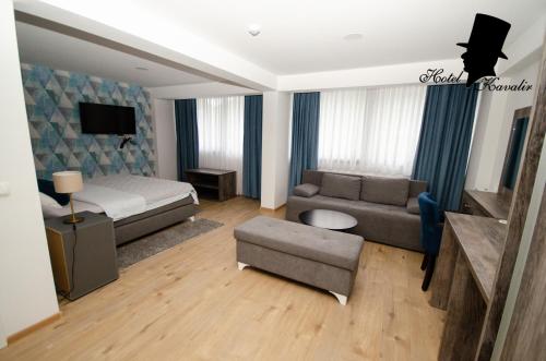 Posezení v ubytování Hotel Kavalir