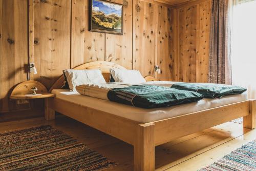 Postel nebo postele na pokoji v ubytování Ferienwohnung Wegelet