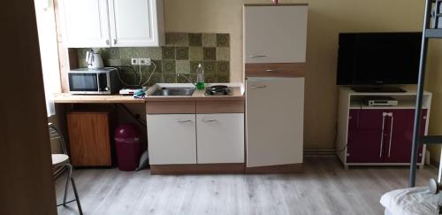 Η κουζίνα ή μικρή κουζίνα στο MA-A2 Single Wohnung