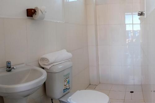Kupaonica u objektu Hospedaje Rural La Florida en Llachon, Titicaca