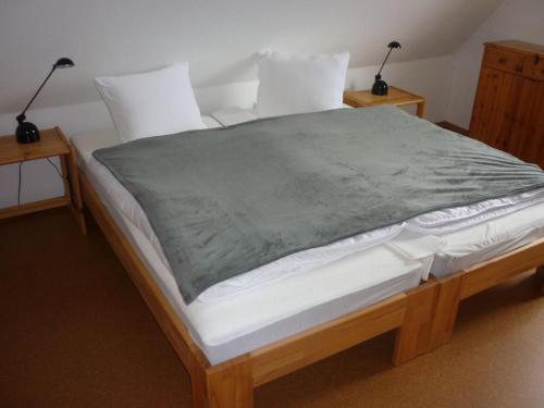 Postel nebo postele na pokoji v ubytování Cora