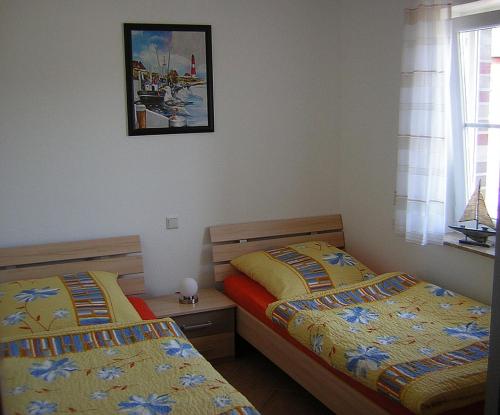 Postel nebo postele na pokoji v ubytování Gesa