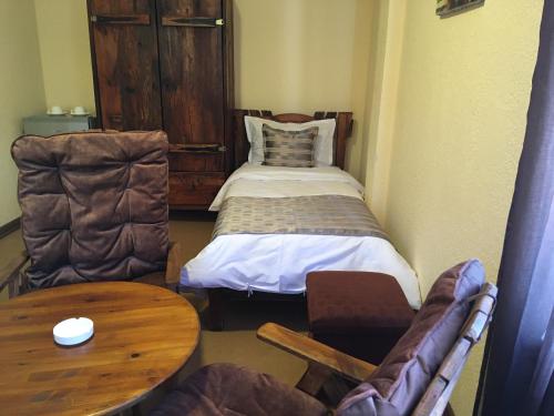Cama o camas de una habitación en Nran Hatik