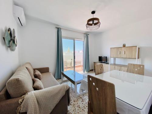 Posezení v ubytování Apartamentos Turísticos Santo Rostro