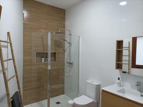 Koupelna v ubytování Vista Valle