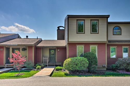 a large house with at Timber Creek Townhome with 2 Decks and Mtn Views! in West Dover