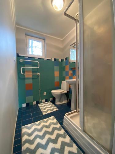 Et badeværelse på Jurmala holiday house