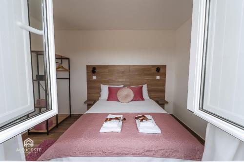 Postel nebo postele na pokoji v ubytování Casas de Campo - Real Mar