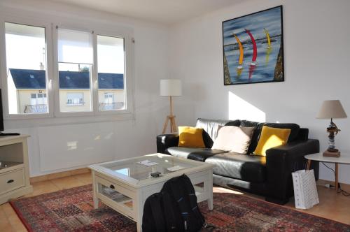 Magnifique appartement T5 avec grande terrasse, à 400m de la plage
