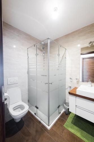 Bilik mandi di Balaton View Apartment
