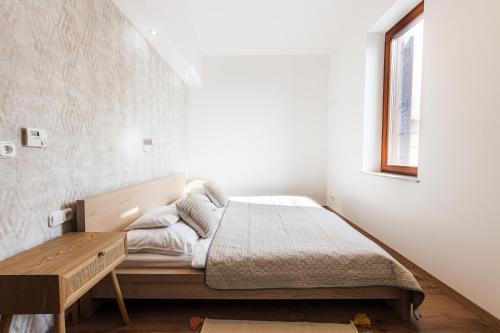 Katil atau katil-katil dalam bilik di Balaton View Apartment