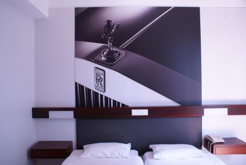 Ένα ή περισσότερα κρεβάτια σε δωμάτιο στο Hotel do Carmo