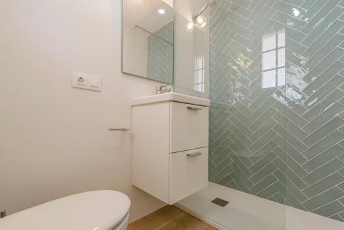 Kúpeľňa v ubytovaní Apartamento Castellsol 209