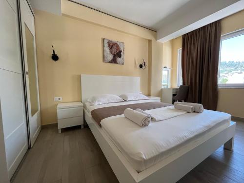 Postel nebo postele na pokoji v ubytování Bella Vista B&B