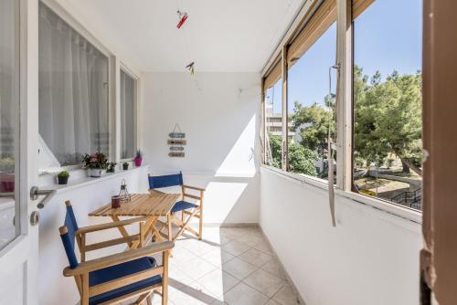Balkón alebo terasa v ubytovaní Sunny City Apartment