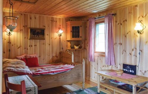 Krevet ili kreveti u jedinici u objektu 2 Bedroom Cozy Home In Vegrshei