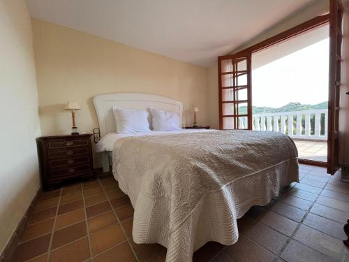 Ένα ή περισσότερα κρεβάτια σε δωμάτιο στο La Casita (Villa cerca de Peñíscola y Morella)