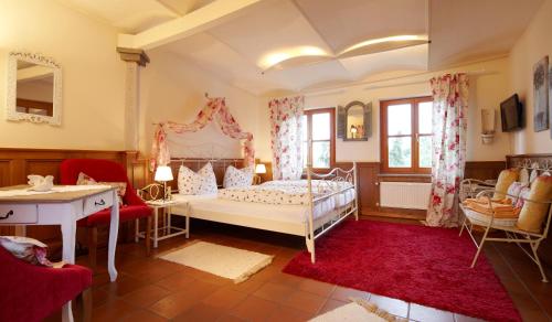 Postelja oz. postelje v sobi nastanitve Sankt Annagut