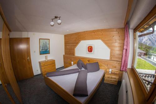 Postel nebo postele na pokoji v ubytování Apart Schöne Aussicht