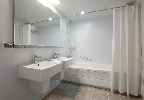 Kúpeľňa v ubytovaní Metro Hotel Myeongdong