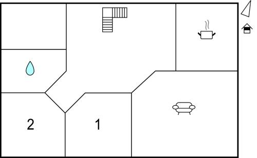 a diagram of the process of converting a hexagon into a coordinate grid at 2 Bedroom Awesome Apartment In Antrain in Antrain