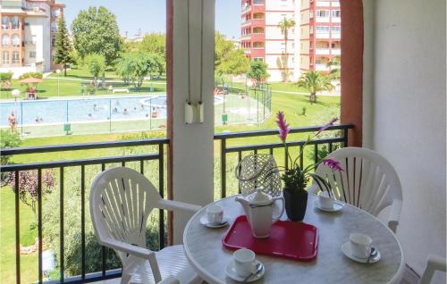 Balkón nebo terasa v ubytování Stunning Apartment In Torrevieja