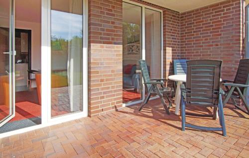 Balkón nebo terasa v ubytování Apt 1 Hohen Wieschendorf