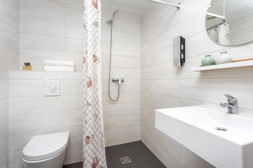 Bilik mandi di Aisa Apartments