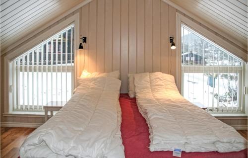 Krevet ili kreveti u jedinici u okviru objekta Nice Home In Rauland With Sauna