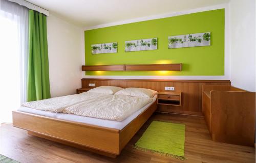 Postel nebo postele na pokoji v ubytování Ferienwohnung Mit Panoramab,