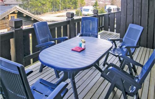 Balkón nebo terasa v ubytování Holiday Home Straumgjerde Fjellsetra