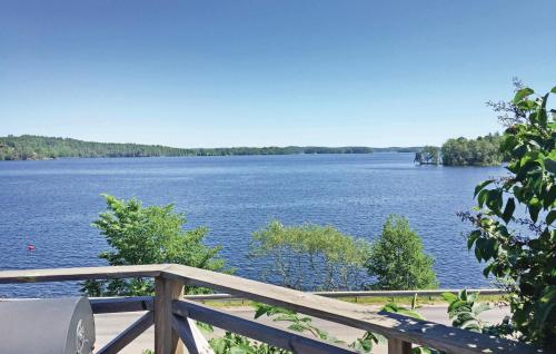 a view of a large body of water at Pet Friendly Home In Tranås With Sauna in Tranås