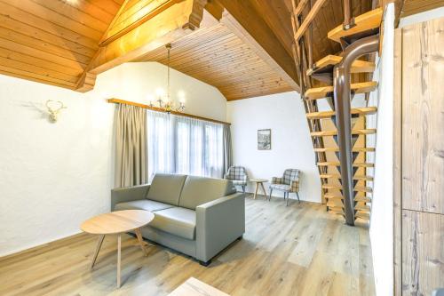 Posezení v ubytování Apartment Eiger - Aare Jungfrau AG