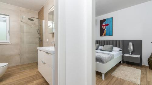 Kúpeľňa v ubytovaní Villa Audrey