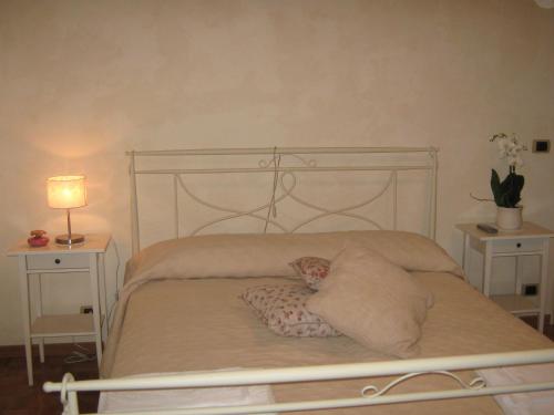 En eller flere senge i et værelse på B&B Ristorante del Monte