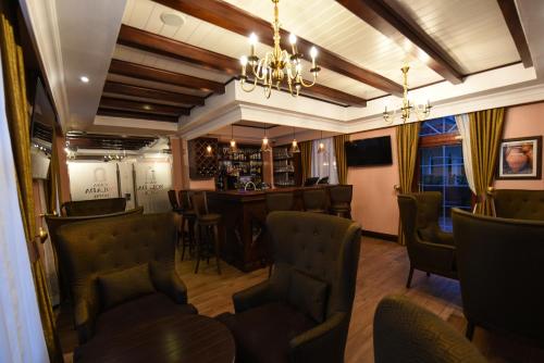 Posezení v ubytování Casa Solada Hotel