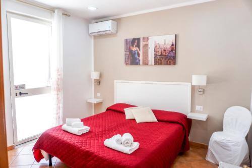 Una cama o camas en una habitación de A' Villetta